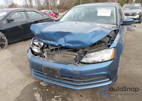 2017 Volkswagen Jetta 1.4T S из США, поврежденный, VIN 3VW2B7AJ2HM269254